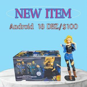 Banpresto Dragon Ball Z Glitter & Glamours Android 18 A Action Figure